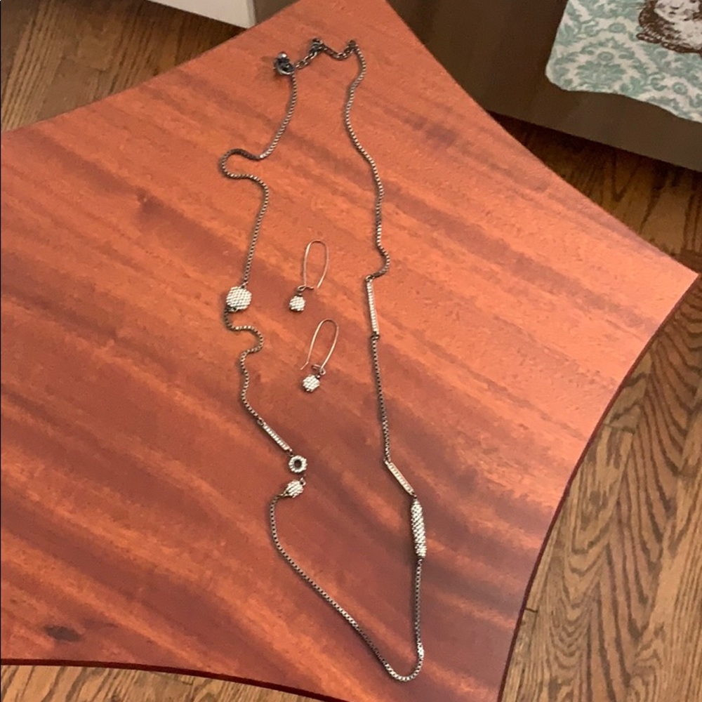 Ann Taylor necklace and earrings
